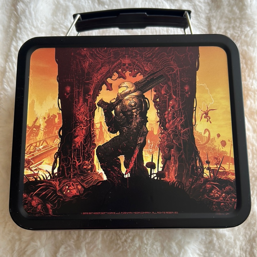 Doom eternal pre order lunch box